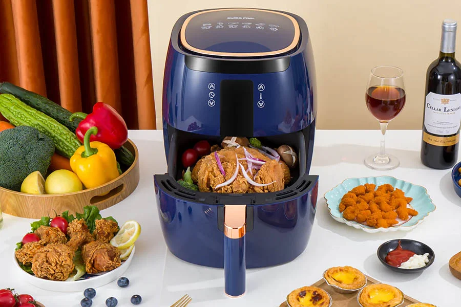 a large air fryer